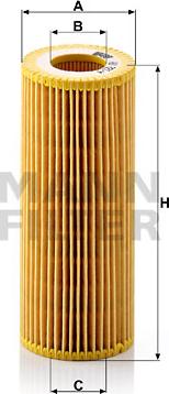 Mann-Filter HU 721/4 x - Масляный фильтр unicars.by