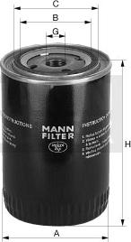 Mann-Filter W 930/14 - Гидрофильтр, автоматическая коробка передач unicars.by