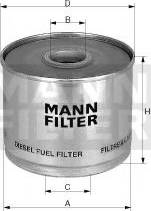 Mann-Filter P 945/2 - Топливный фильтр unicars.by