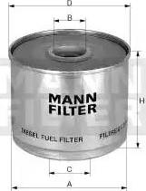 Mann-Filter P 935/2 x - Топливный фильтр unicars.by