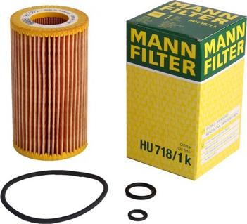 Mann-Filter P 718/1x - Топливный фильтр unicars.by