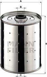 Mann-Filter PF 915 n - Масляный фильтр unicars.by