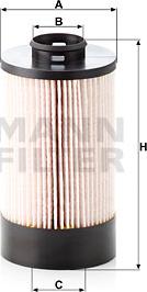 Mann-Filter PU 9002/1 z - Топливный фильтр unicars.by