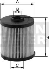 Mann-Filter PU 935 x - Топливный фильтр unicars.by