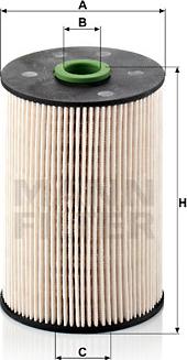 Mann-Filter PU 936/1 x - Топливный фильтр unicars.by