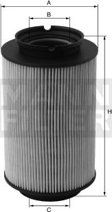 Mann-Filter PU 936 x - Топливный фильтр unicars.by