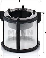 Mann-Filter PU 51 z - Топливный фильтр unicars.by