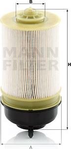 Mann-Filter PU 12 002-2 z - Топливный фильтр unicars.by