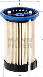 Mann-Filter PU 8014 - Топливный фильтр unicars.by