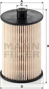 Mann-Filter PU 823 x - Топливный фильтр unicars.by