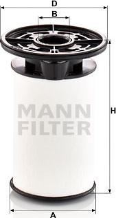 Mann-Filter PU 7014 Z - Топливный фильтр unicars.by