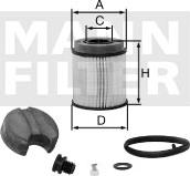 Mann-Filter U 620/2 x KIT - Карбамидный фильтр unicars.by