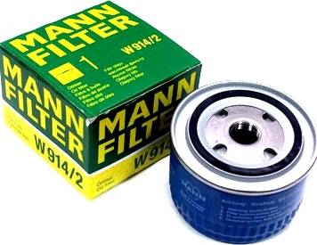 Mann-Filter W 914/2 (10) - Масляный фильтр unicars.by