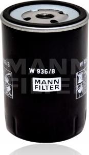 Mann-Filter W 936/8 - Масляный фильтр unicars.by