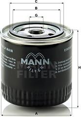 Mann-Filter W 920/17 - Масляный фильтр unicars.by