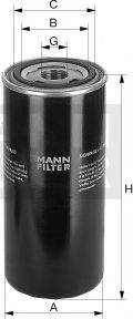 Mann-Filter WD 13 145/17 - Масляный фильтр unicars.by