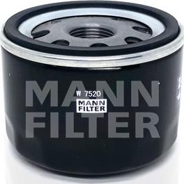 Mann-Filter W 7520 - Масляный фильтр unicars.by