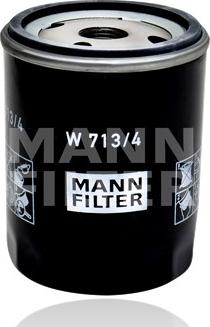 Mann-Filter W 713/4 - Масляный фильтр unicars.by