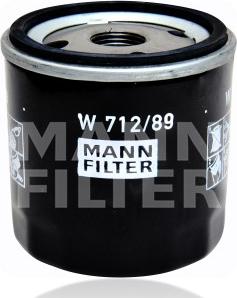 Mann-Filter W 712/89 - Масляный фильтр unicars.by