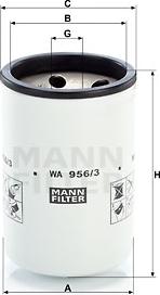 Mann-Filter WA 956/3 - Фильтр охлаждающей жидкости unicars.by