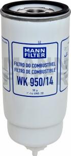 Mann-Filter WK 950/14 - Топливный фильтр unicars.by