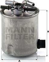 Mann-Filter WK 9007 - Топливный фильтр unicars.by