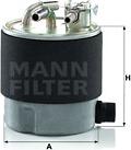 Mann-Filter WK 920/7 - Топливный фильтр unicars.by