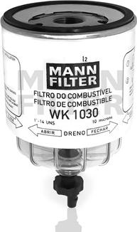 Mann-Filter WK 1030 - Топливный фильтр unicars.by