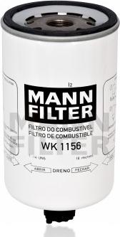 Mann-Filter WK 1156 - Топливный фильтр unicars.by