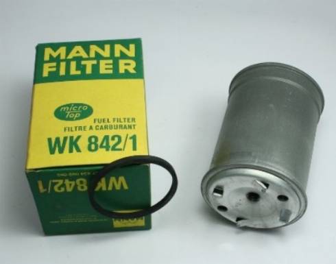 Mann-Filter WK 842/1 - Топливный фильтр unicars.by