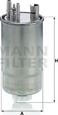 Mann-Filter WK 853/24 - Топливный фильтр unicars.by