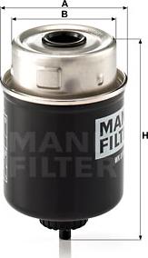 Mann-Filter WK 8100 - Топливный фильтр unicars.by