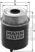 Mann-Filter WK 8103 - Топливный фильтр unicars.by