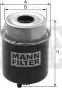 Mann-Filter WK 8115 - Топливный фильтр unicars.by