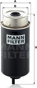 Mann-Filter WK 8172 - Топливный фильтр unicars.by