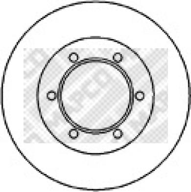 Mapco 45556 - Тормозной диск unicars.by