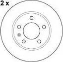 Mapco 15744/2 - Тормозной диск unicars.by