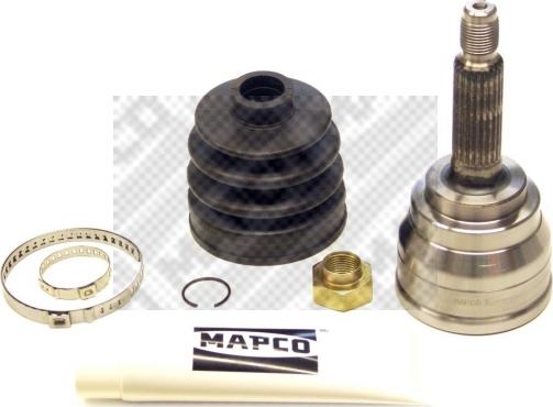 Mapco 16511 - Шарнирный комплект, ШРУС, приводной вал unicars.by