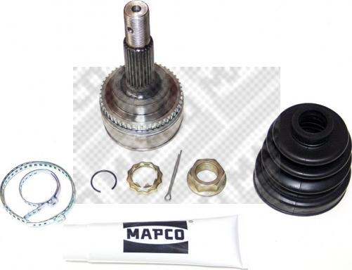 Mapco 16521 - Шарнирный комплект, ШРУС, приводной вал unicars.by