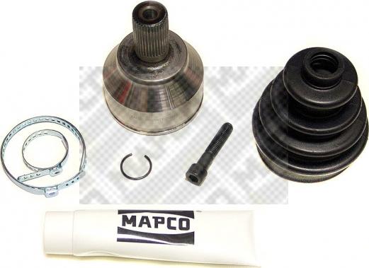 Mapco 16613 - Шарнирный комплект, ШРУС, приводной вал unicars.by