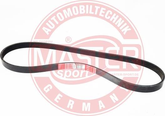 MASTER-SPORT GERMANY 6PK1100-PCS-MS - Поликлиновой ремень unicars.by