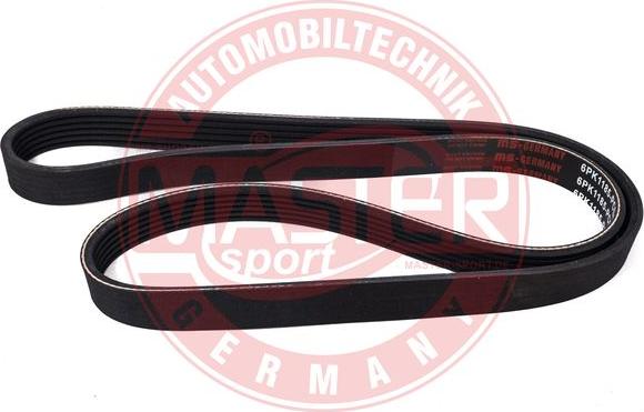 MASTER-SPORT GERMANY 6PK1185-PCS-MS - Поликлиновой ремень unicars.by