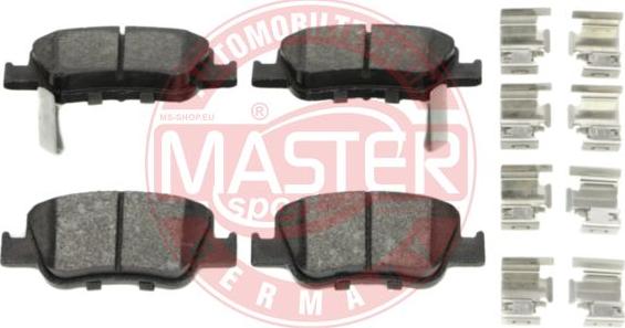 MASTER-SPORT GERMANY 13046056042N-SET-MS - Тормозные колодки, дисковые, комплект unicars.by