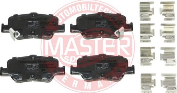 MASTER-SPORT GERMANY 13046056042N-SET-MS - Тормозные колодки, дисковые, комплект unicars.by