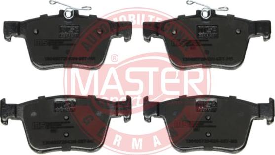 MASTER-SPORT GERMANY 13046072942N-SET-MS - Тормозные колодки, дисковые, комплект unicars.by