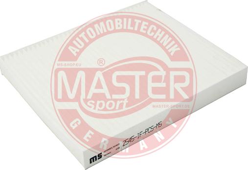 MASTER-SPORT GERMANY 2545-IF-PCS-MS - Фильтр воздуха в салоне unicars.by