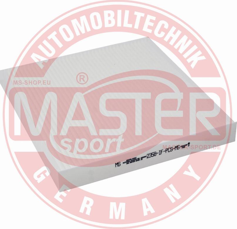 MASTER-SPORT GERMANY 2358-1-IF-PCS-MS - Фильтр воздуха в салоне unicars.by