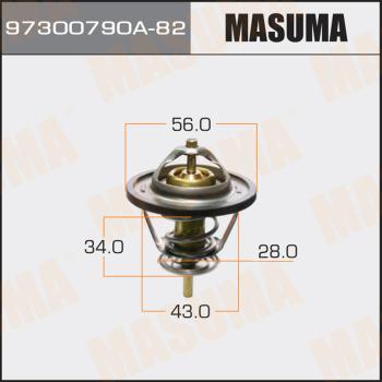 MASUMA 97300790A82 - Термостат охлаждающей жидкости / корпус unicars.by