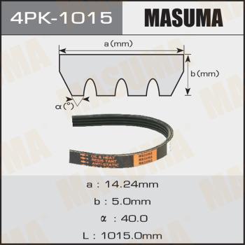 MASUMA 4PK1015 - Поликлиновой ремень unicars.by