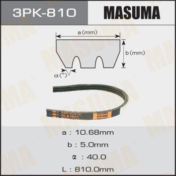 MASUMA 3PK-810 - Поликлиновой ремень unicars.by